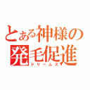 とある神様の発毛促進（ドリームズ）