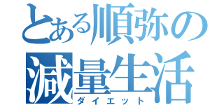 とある順弥の減量生活（ダイエット）