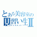 とある美容室の見習い生Ⅱ（アシスタント）