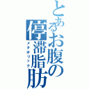 とあるお腹の停滞脂肪（メタボリック）