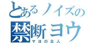 とあるノイズの禁断ヨウ素（マヨの主人）