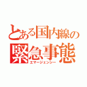 とある国内線の緊急事態（エマージェンシー）