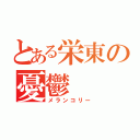 とある栄東の憂鬱（メランコリー）