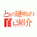 とある璉鳴の自己紹介＋α（１ｐｏｓｔ）