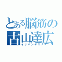 とある脳筋の古山達広（イッパンデス）