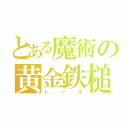 とある魔術の黄金鉄槌（トール）