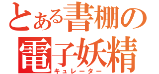 とある書棚の電子妖精（キュレーター）