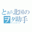 とある北国のヲタ助手（アシスタント）