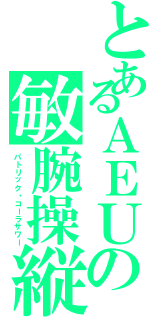 とあるＡＥＵの敏腕操縦士 （パトリック・コーラサワー）