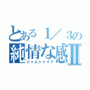 とある１／３の純情な感情Ⅱ（シャムシェイド）