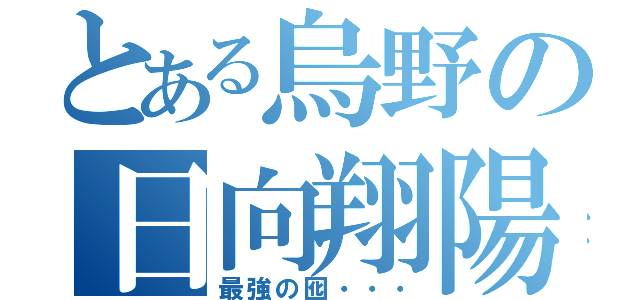 とある烏野の日向翔陽（最強の囮・・・）