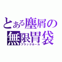 とある塵屑の無限胃袋（ブラックホール）