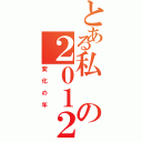 とある私の２０１２年（変化の年）