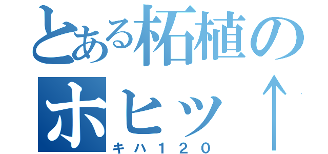 とある柘植のホヒッ↑（キハ１２０）