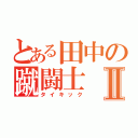 とある田中の蹴闘士Ⅱ（タイキック）