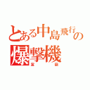 とある中島飛行機の爆撃機（富嶽）