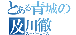 とある青城の及川徹（スーパーエース）