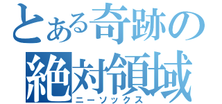 とある奇跡の絶対領域（ニーソックス）