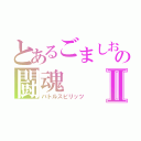 とあるごましおの闘魂Ⅱ（バトルスピリッツ）