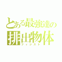 とある最強達の排出物体（フィジスト）