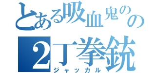 とある吸血鬼のの２丁拳銃（ジャッカル）