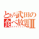 とある武田の食べ放題Ⅱ（スプラッシュ）