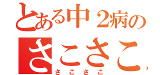 とある中２病のさこさこ（さこさこ）