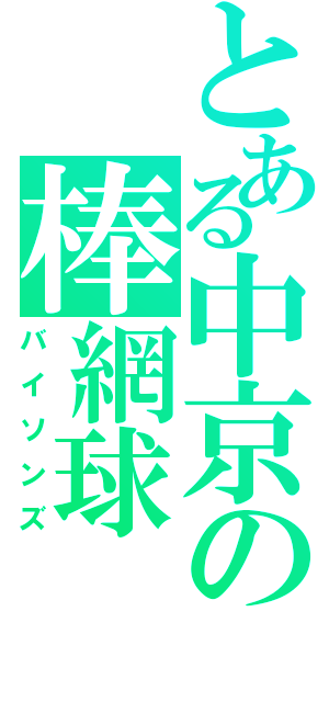 とある中京の棒網球（バイソンズ）