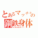 とあるマッチョの鋼鉄身体（メタルボディー）