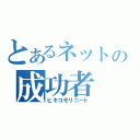 とあるネットの成功者（ヒキコモリニート）