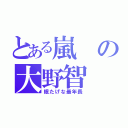 とある嵐の大野智（眠たげな最年長）