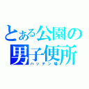 とある公園の男子便所（ハッテン場）