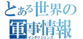 とある世界の軍事情報（偽（インテリジェンス）