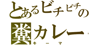 とあるビチビチの糞カレー（キーマ）