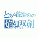 とある龍騎のの焔剋双剣（イグニッション）