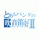 とあるパンダの吹音笛好Ⅱ（リコーダースキ）