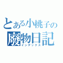 とある小桃子の廢物日記（インデックス）