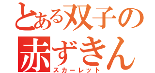 とある双子の赤ずきん（スカーレット）