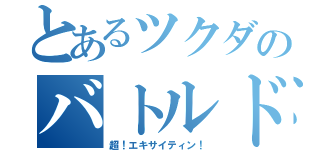 とあるツクダのバトルドーム（超！エキサイティン！）