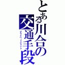 とある川合の交通手段（プライベートジェット）