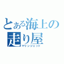 とある海上の走り屋（マリンジェット）