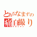 とあるなまずの痛自撮り（クロレキシ）