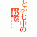 とある七中の軟球（ソフテニ）