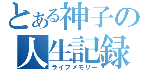 とある神子の人生記録（ライフメモリー）