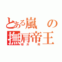 とある嵐の撫肩帝王（櫻井　翔）