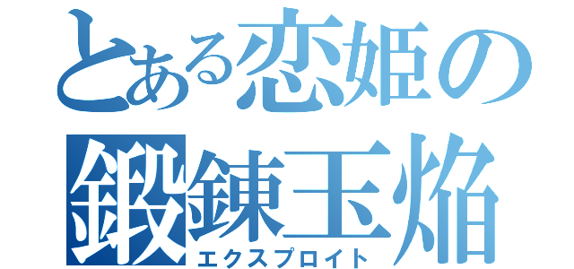 とある恋姫の鍛錬玉焔（エクスプロイト）