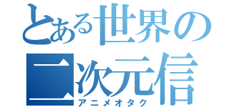 とある世界の二次元信者（アニメオタク）