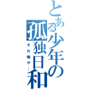 とある少年の孤独日和（それ俺や…）