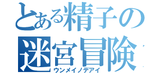 とある精子の迷宮冒険（ウンメイノデアイ）