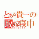 とある貴一の取嫁寝中（ネトリックス）